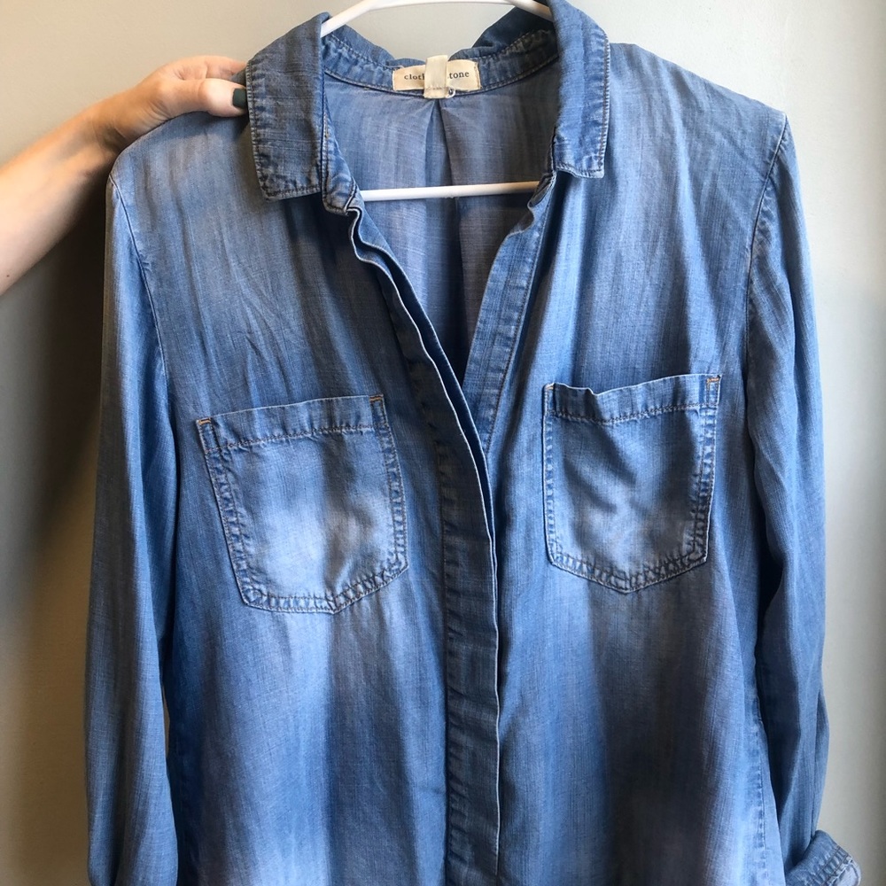 Anthropologie Denim Shirt